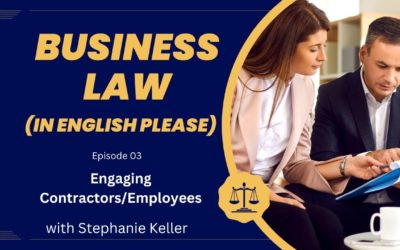 Episode 03 – Engaging Contractors/Employees with Stephanie Keller